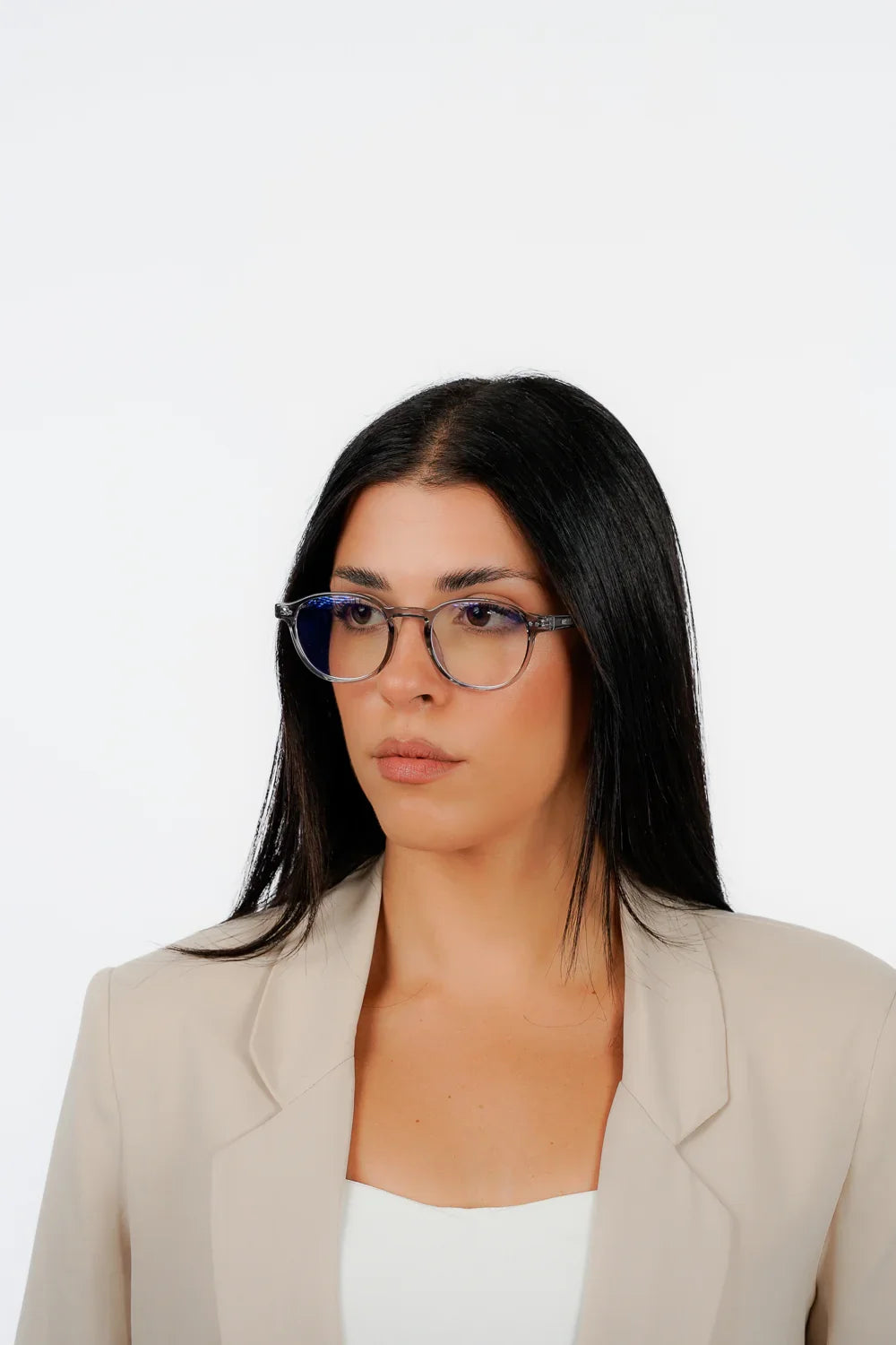 Men's Eyeglasses Red Raven