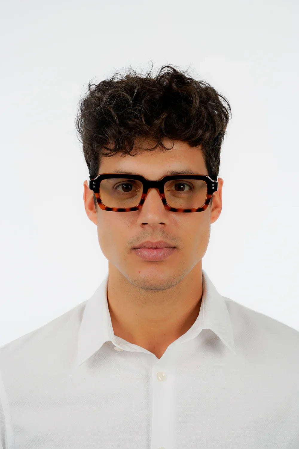 Men's Eyeglasses Red Raven