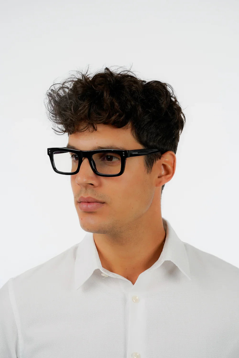 Men's Eyeglasses Red Raven