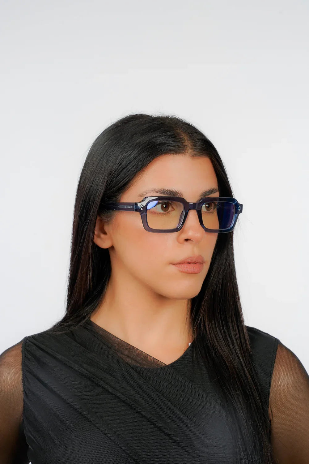 Men's Eyeglasses Red Raven