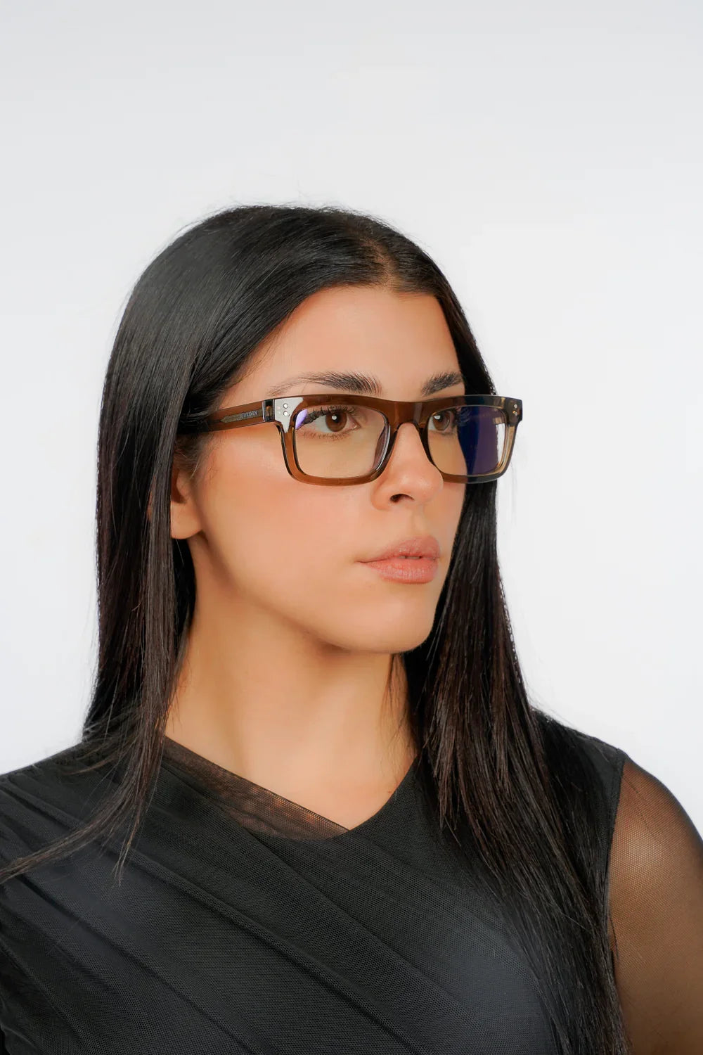 Men's Eyeglasses Red Raven