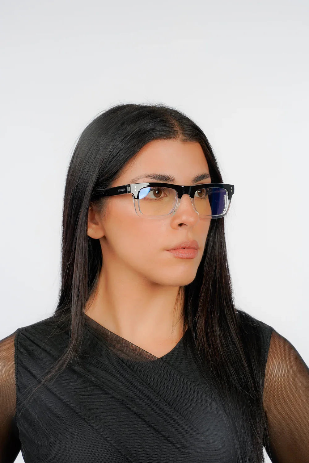 Men's Eyeglasses Red Raven