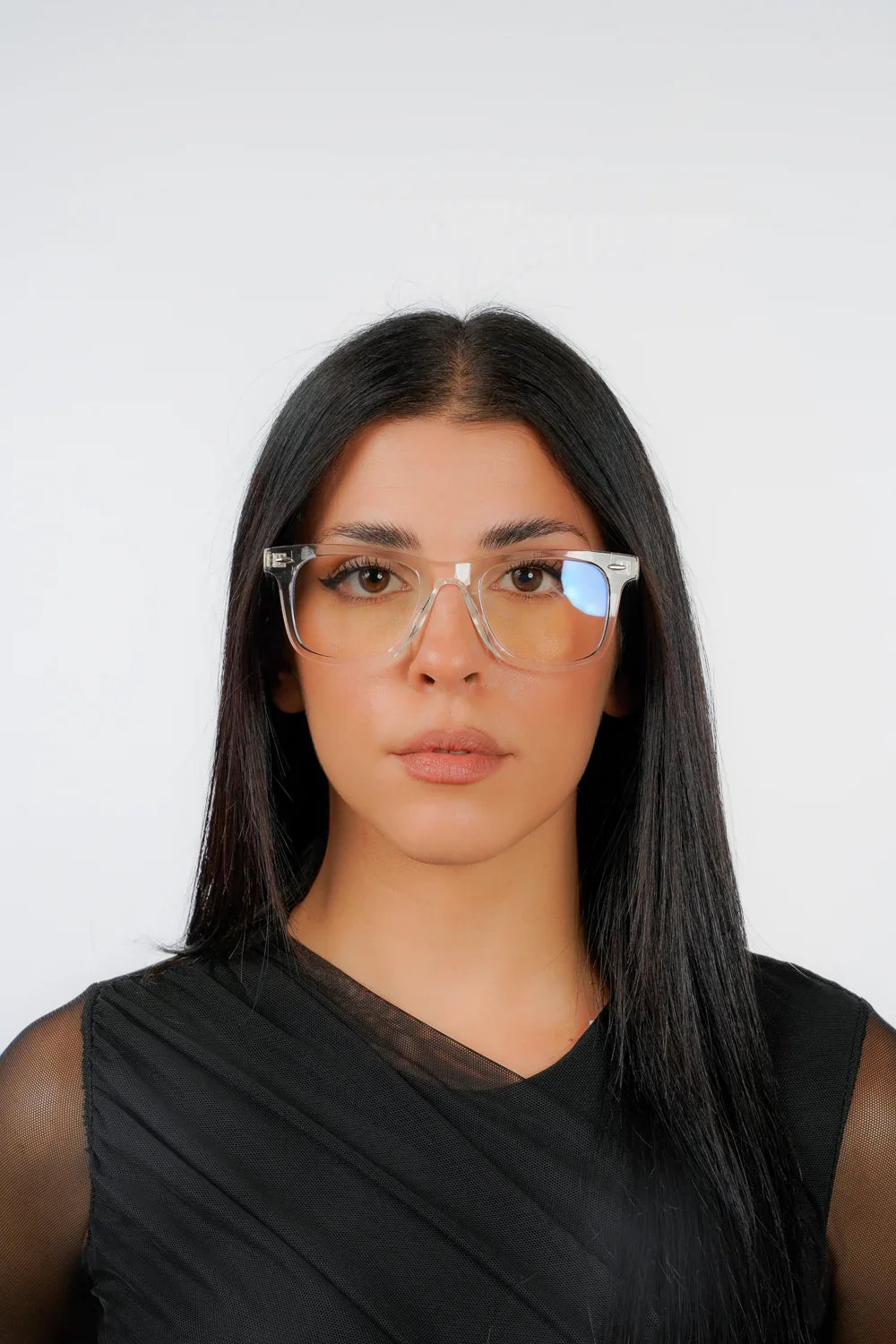 Men's Eyeglasses Red Raven