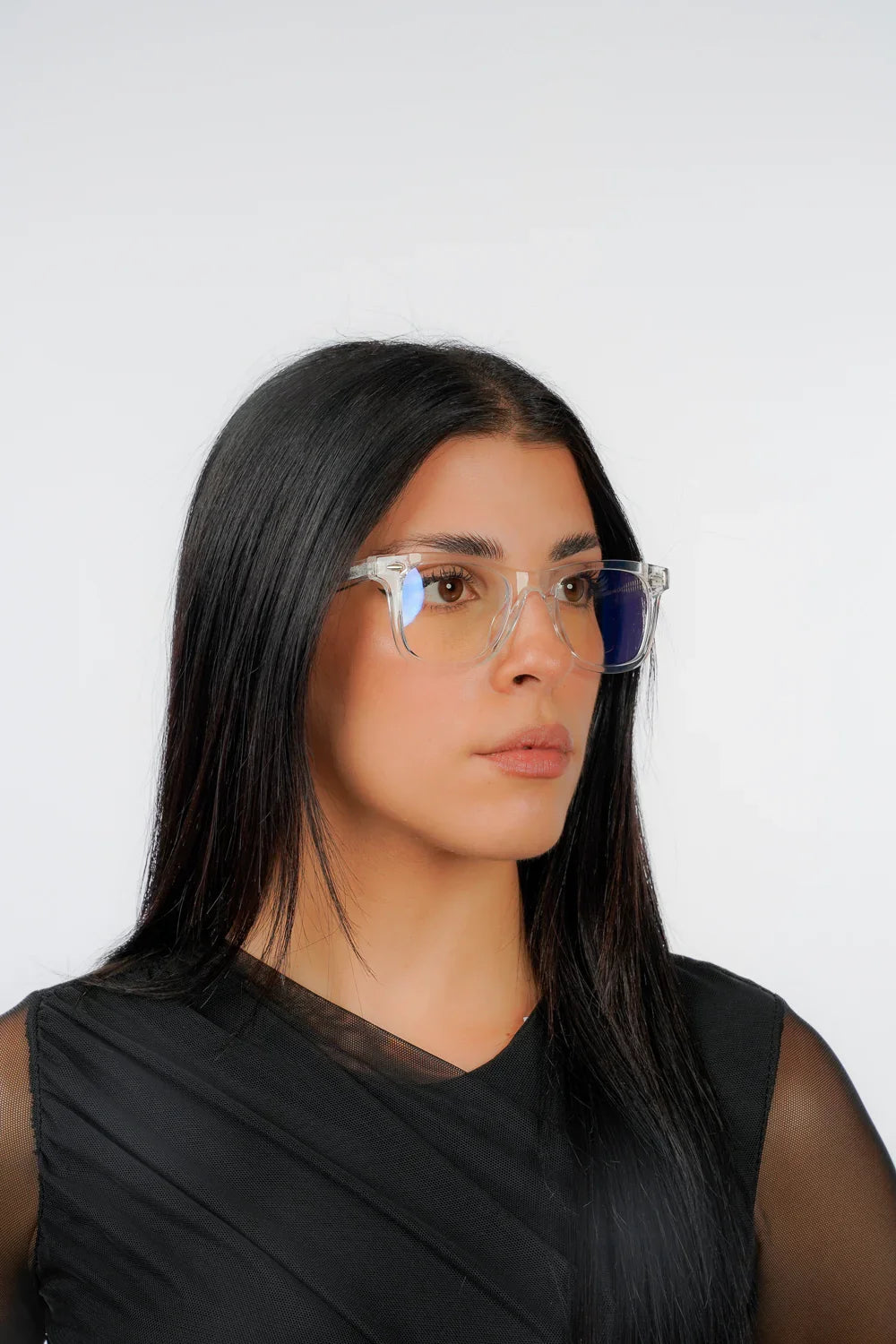 Men's Eyeglasses Red Raven