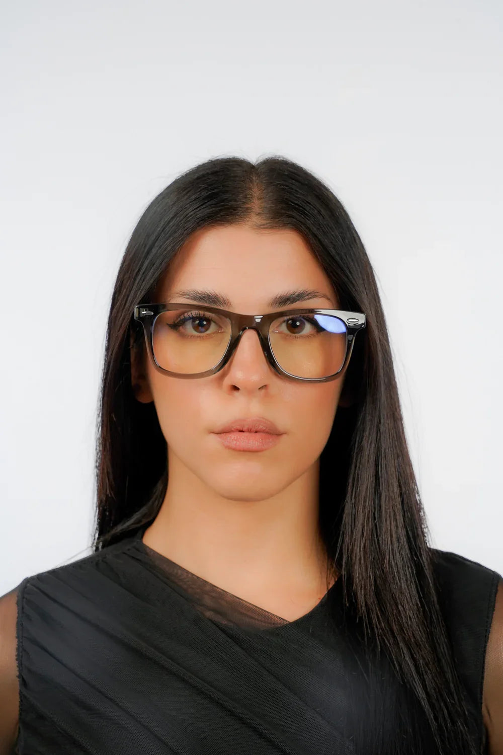 Men's Eyeglasses Red Raven