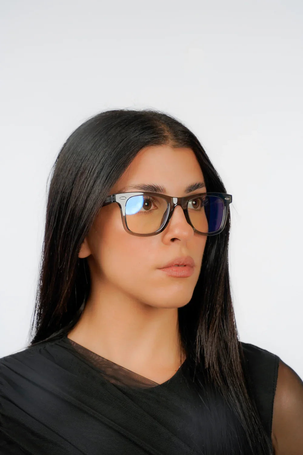 Men's Eyeglasses Red Raven