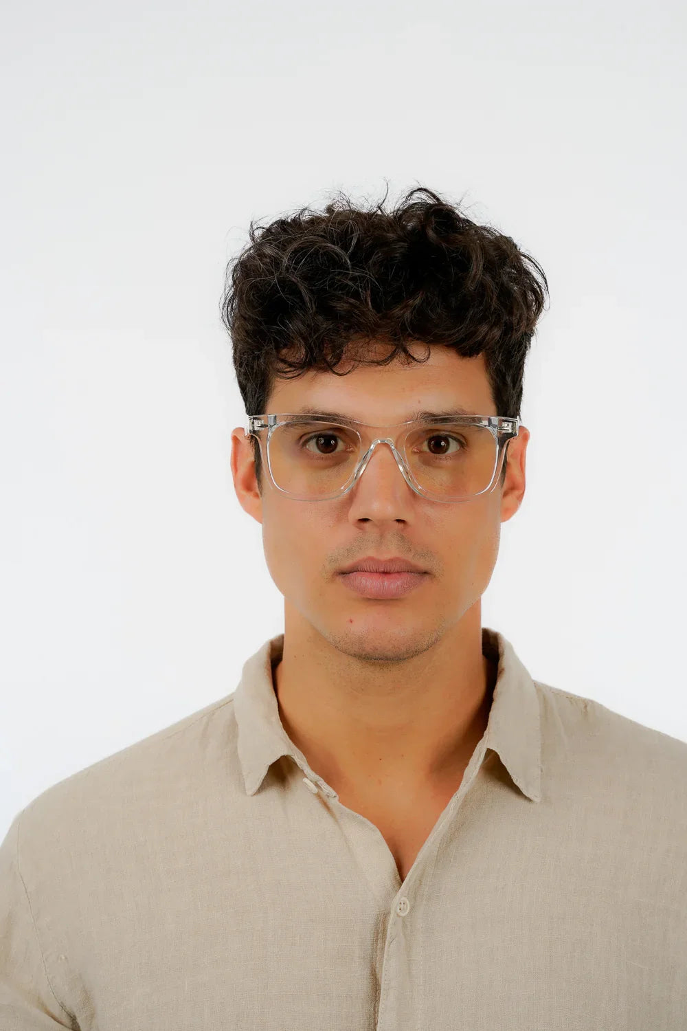 Men's Eyeglasses Red Raven