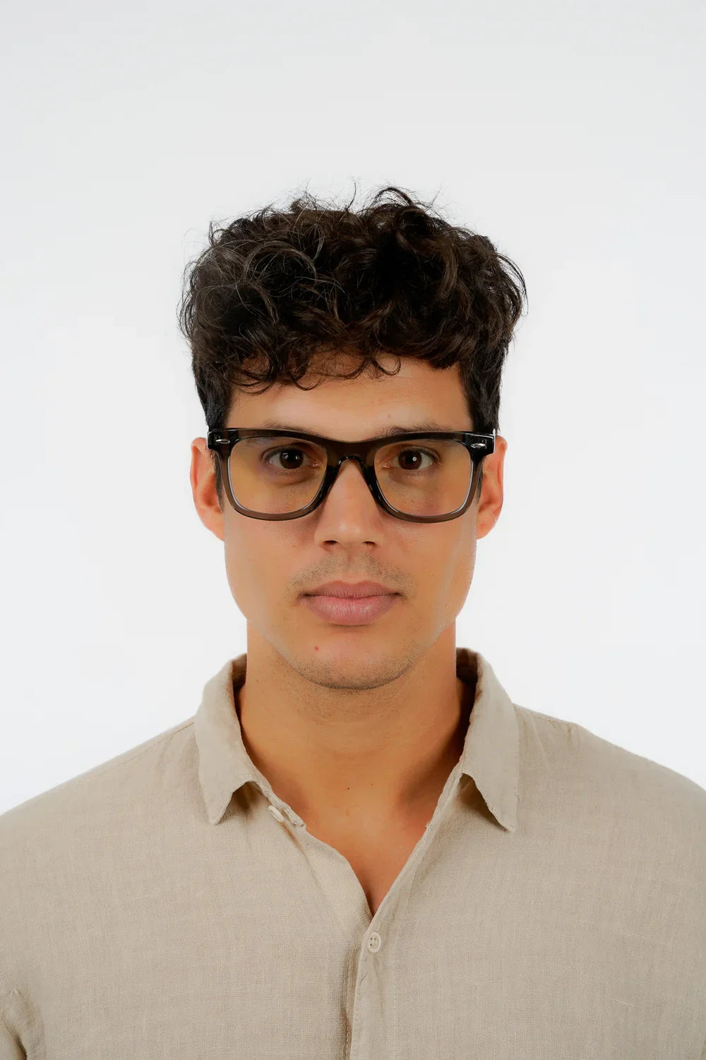 Men's Eyeglasses Red Raven