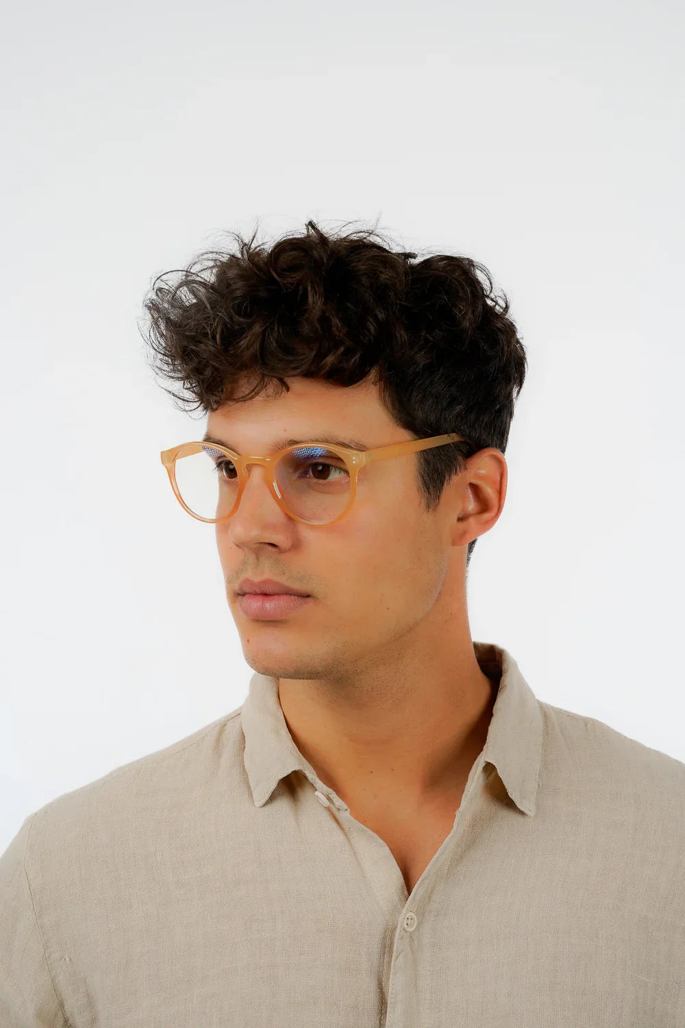 Men's Eyeglasses Red Raven