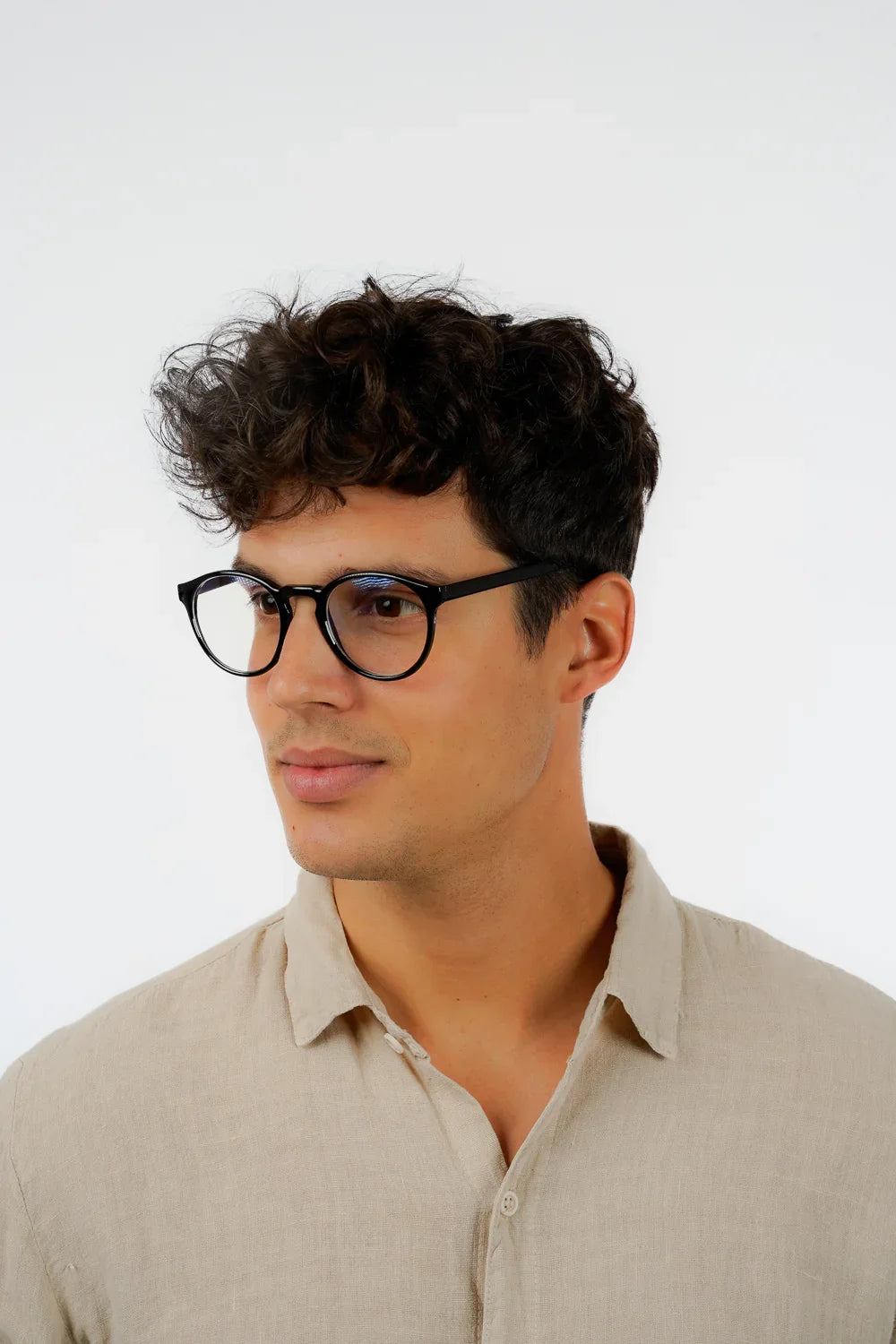 Men's Eyeglasses Red Raven