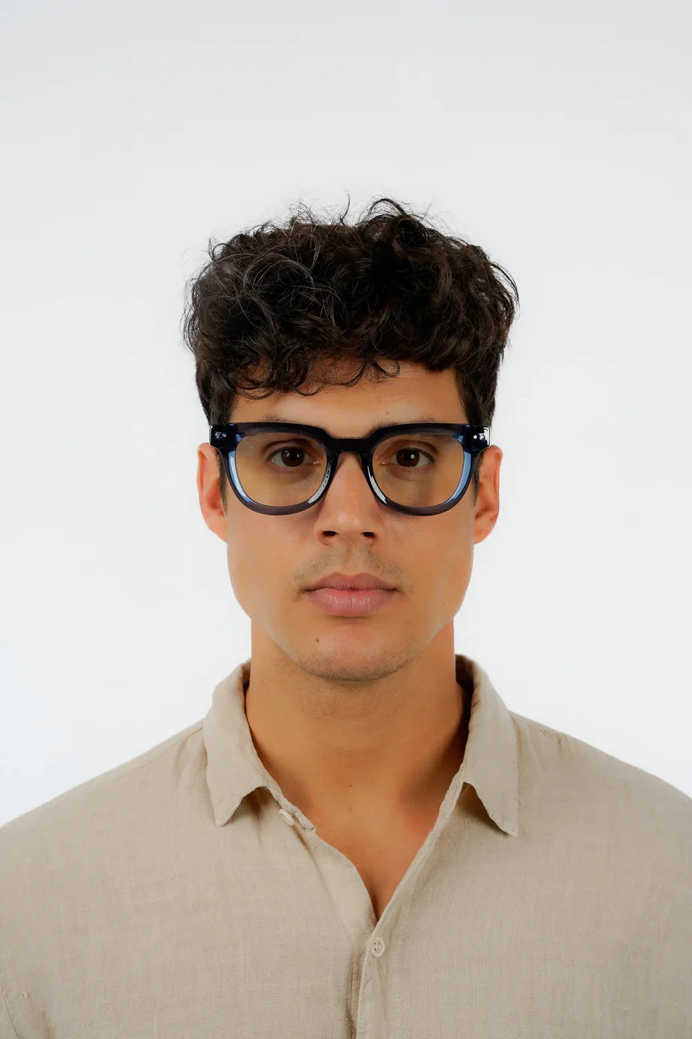 Men's Eyeglasses Red Raven