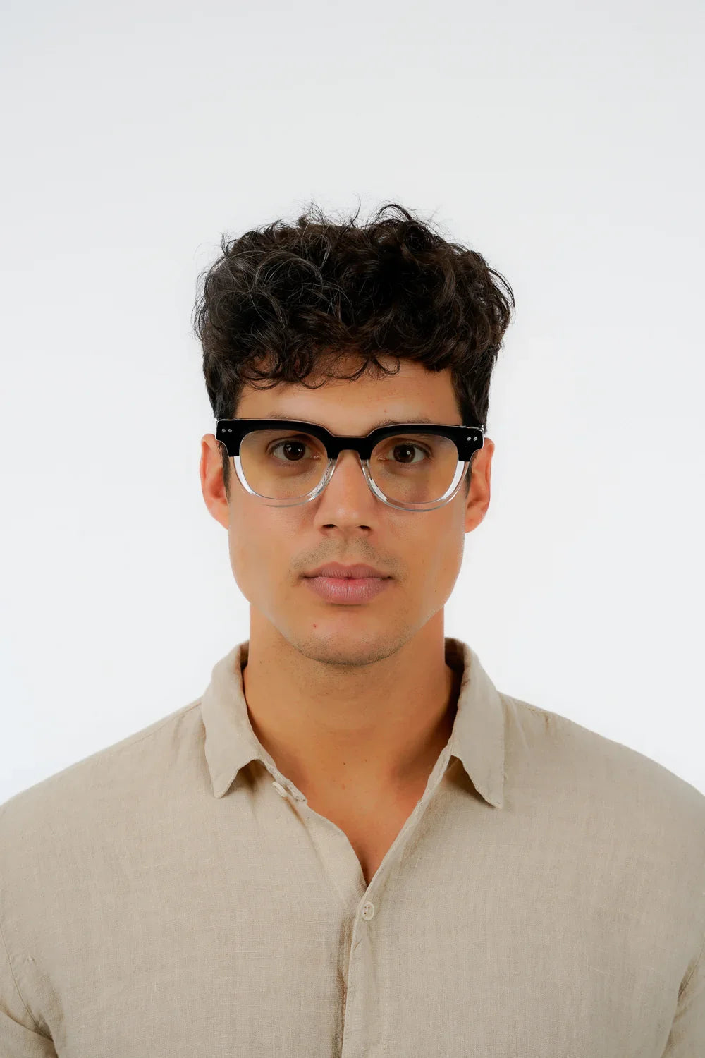 Men's Eyeglasses Red Raven
