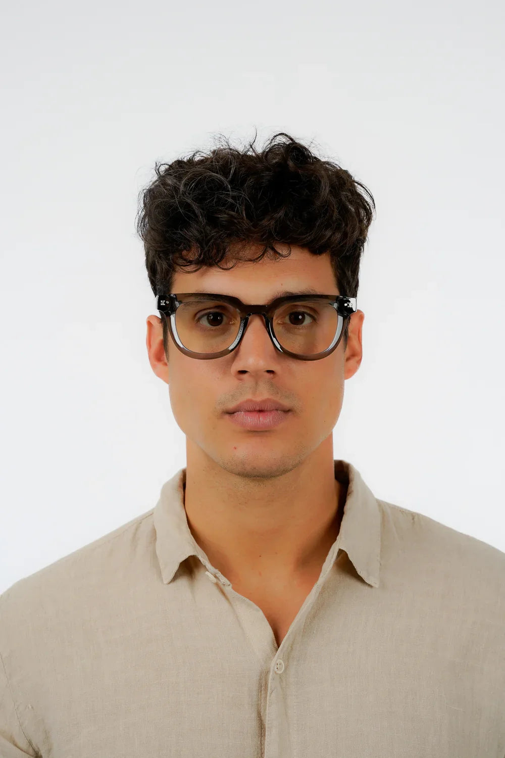 Men's Eyeglasses Red Raven