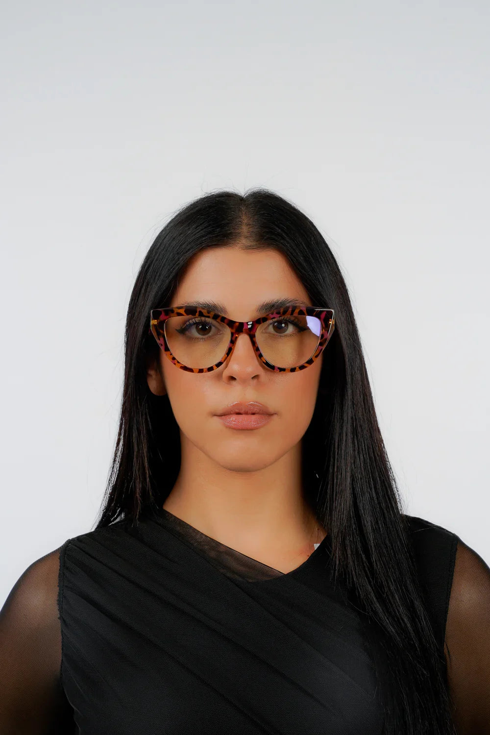 Men's Eyeglasses Red Raven