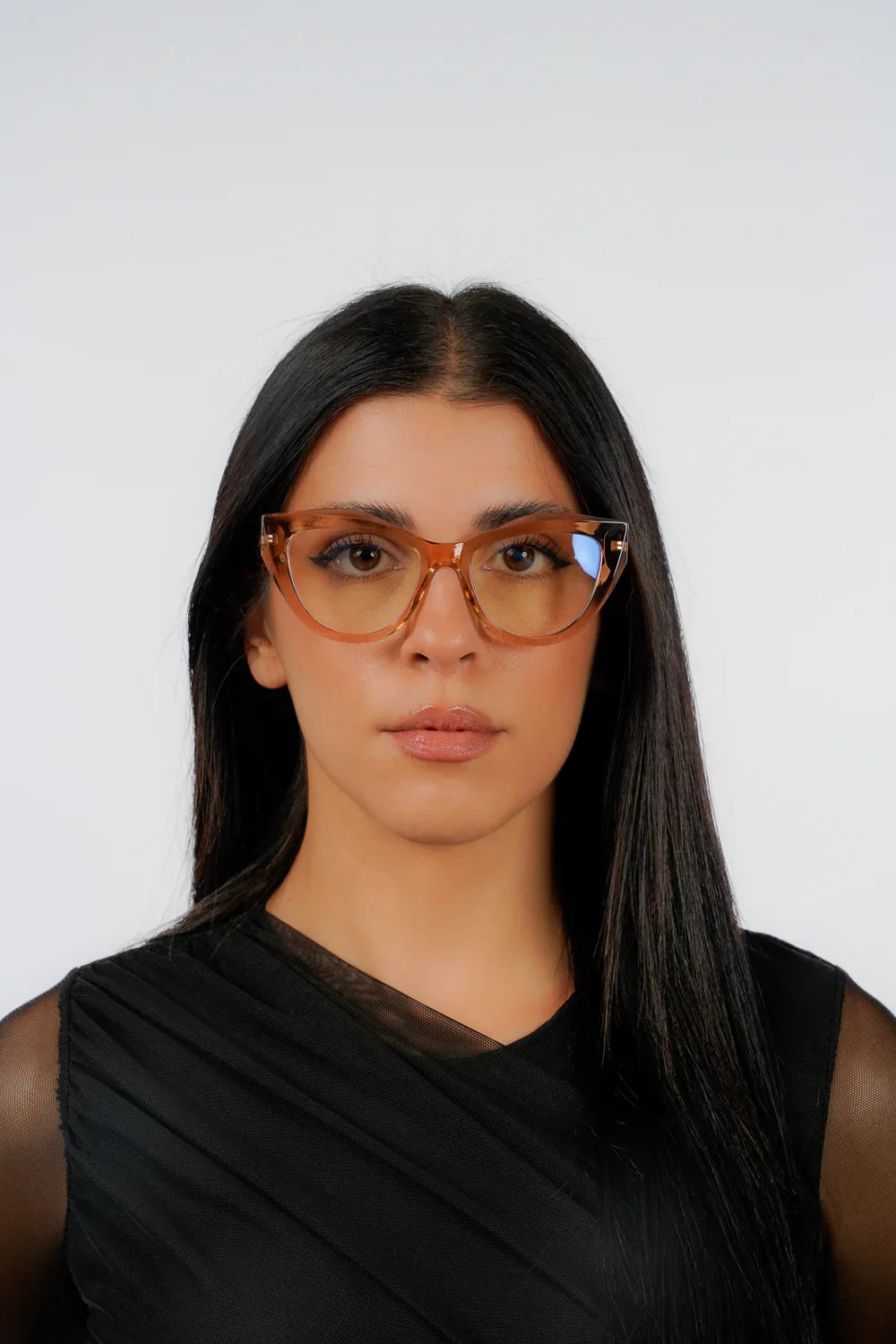 Men's Eyeglasses Red Raven