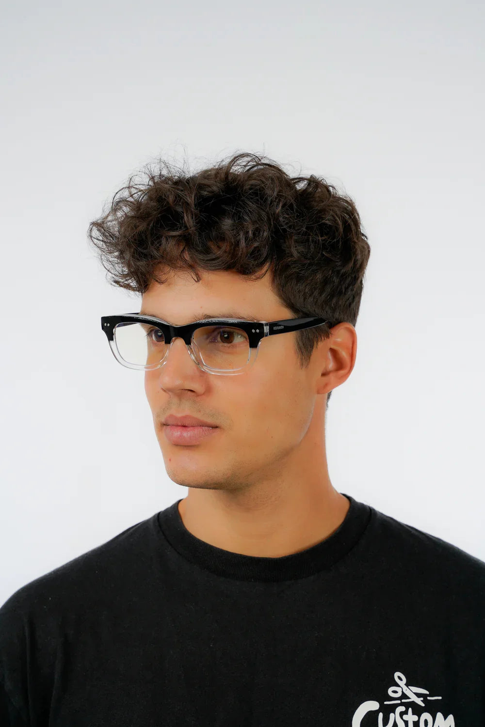 Men's Eyeglasses Red Raven