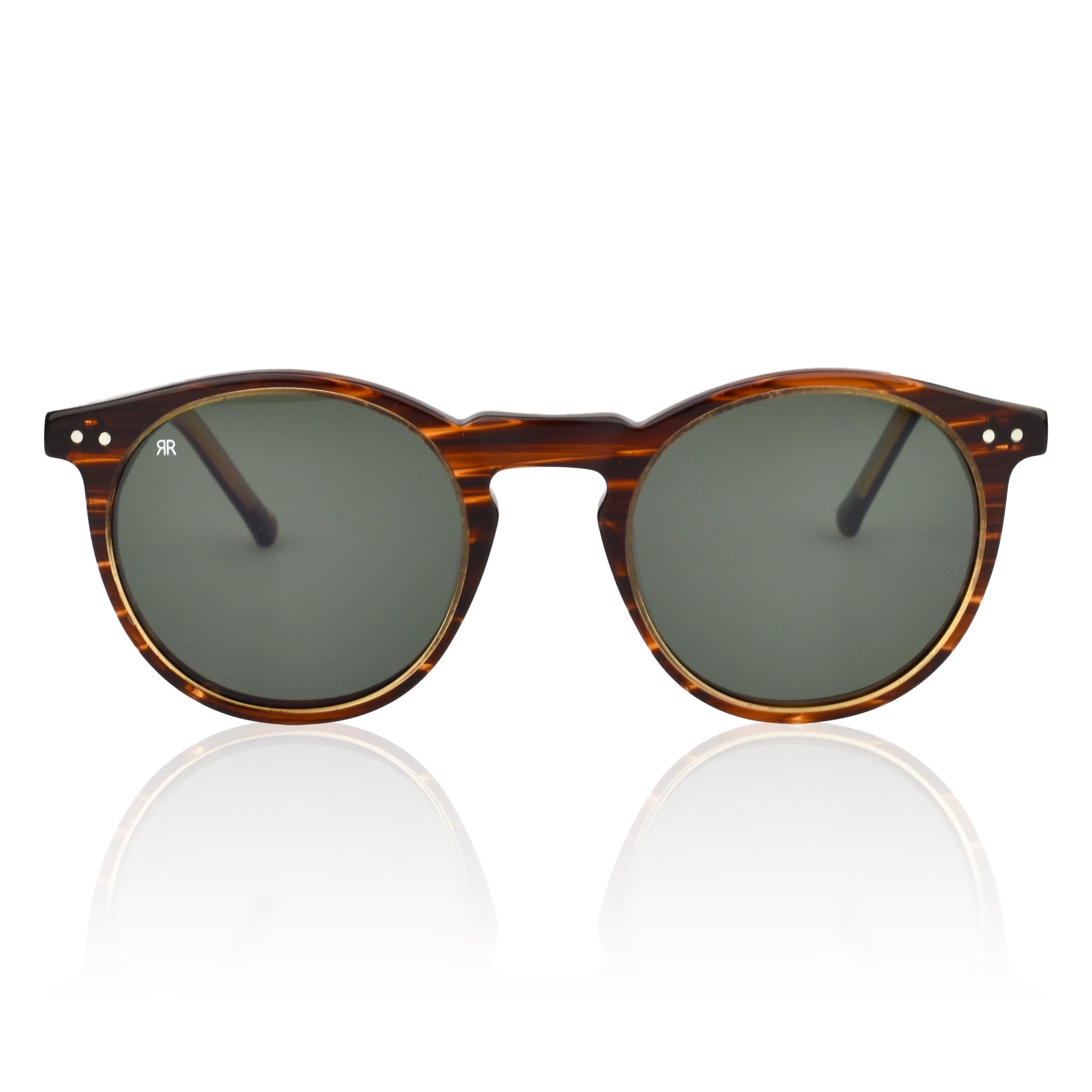 Men's Sunglasses Red Raven Brown