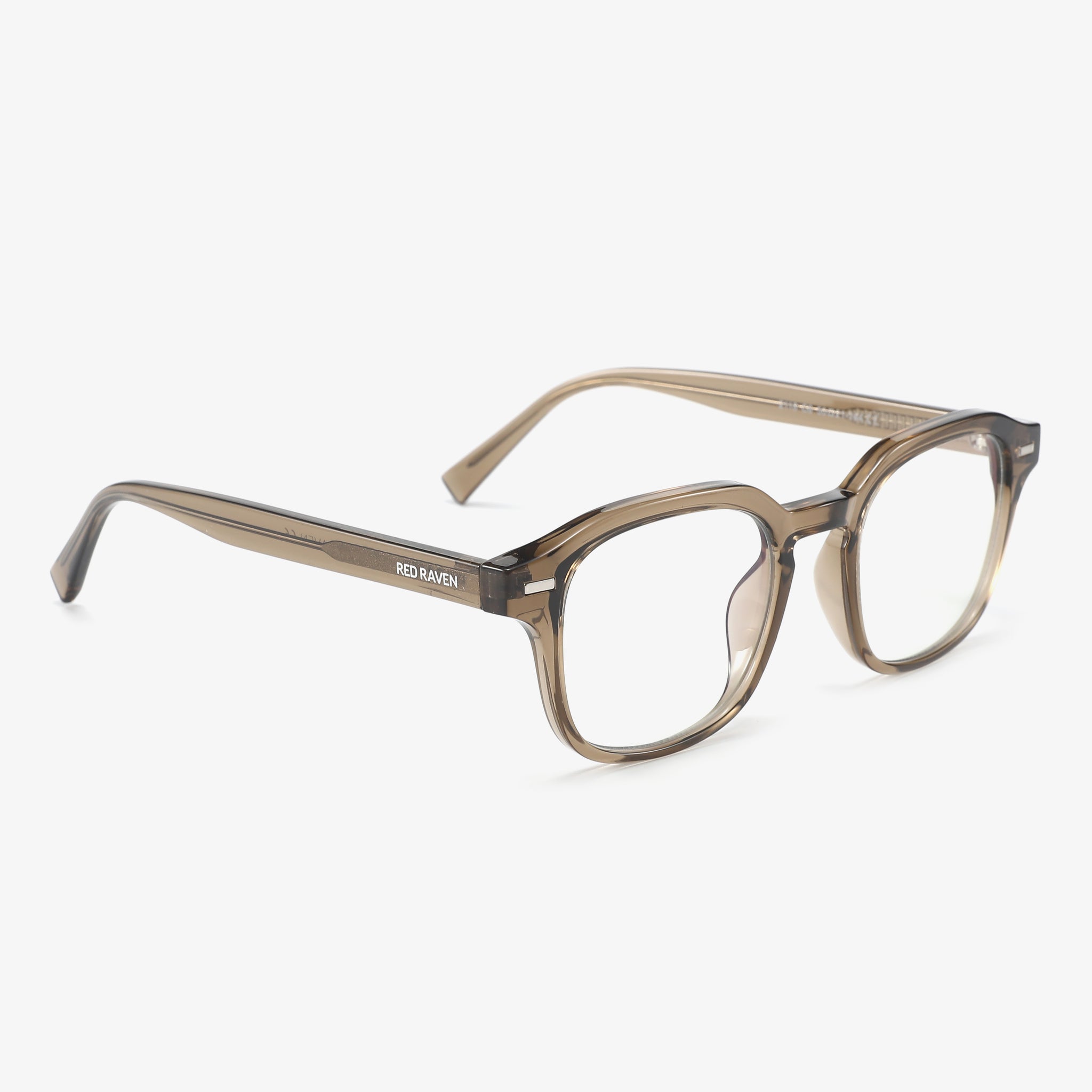 Men's Eyeglasses Red Raven Beige