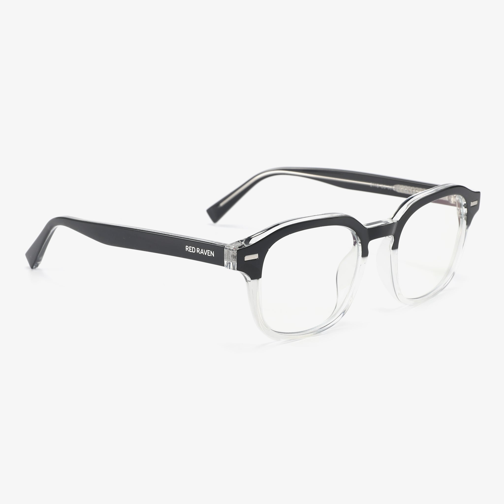Women's Eyeglasses Red Raven Black