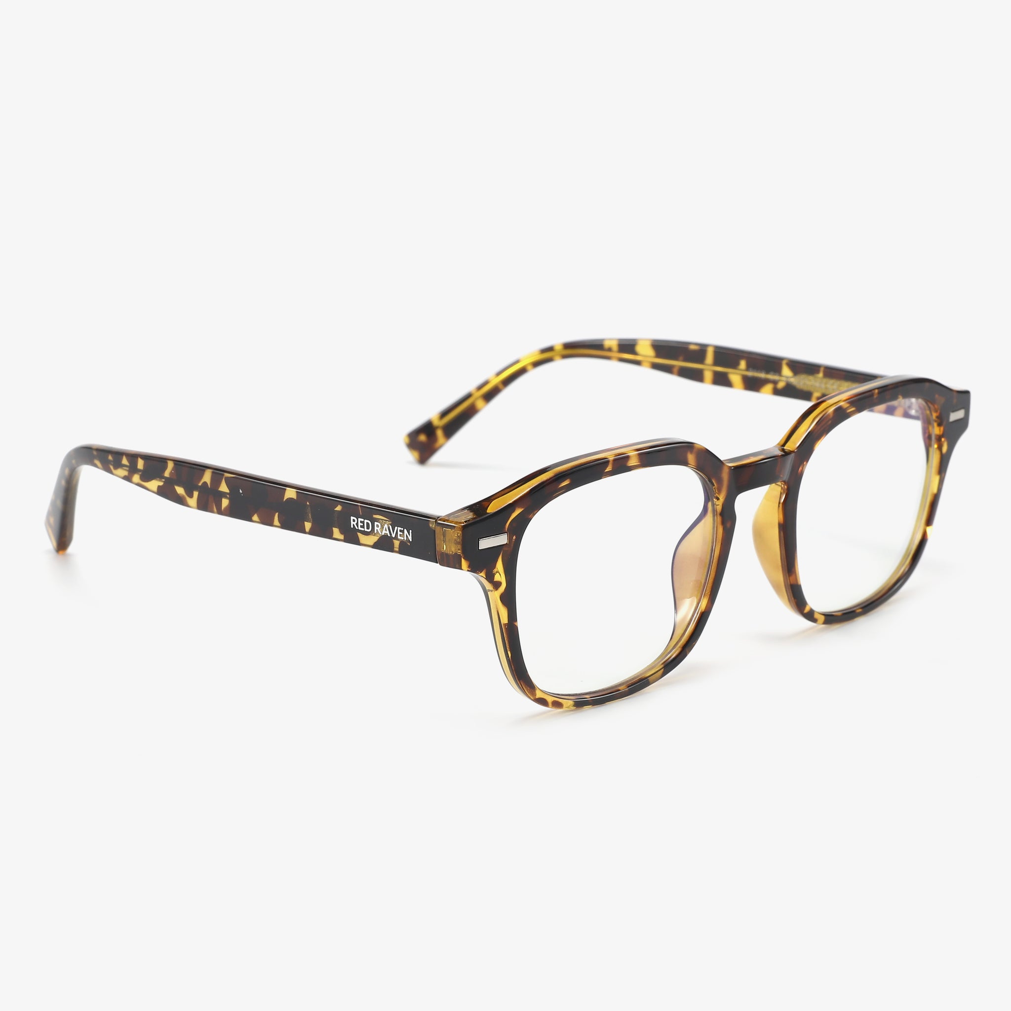 Men's Eyeglasses Red Raven