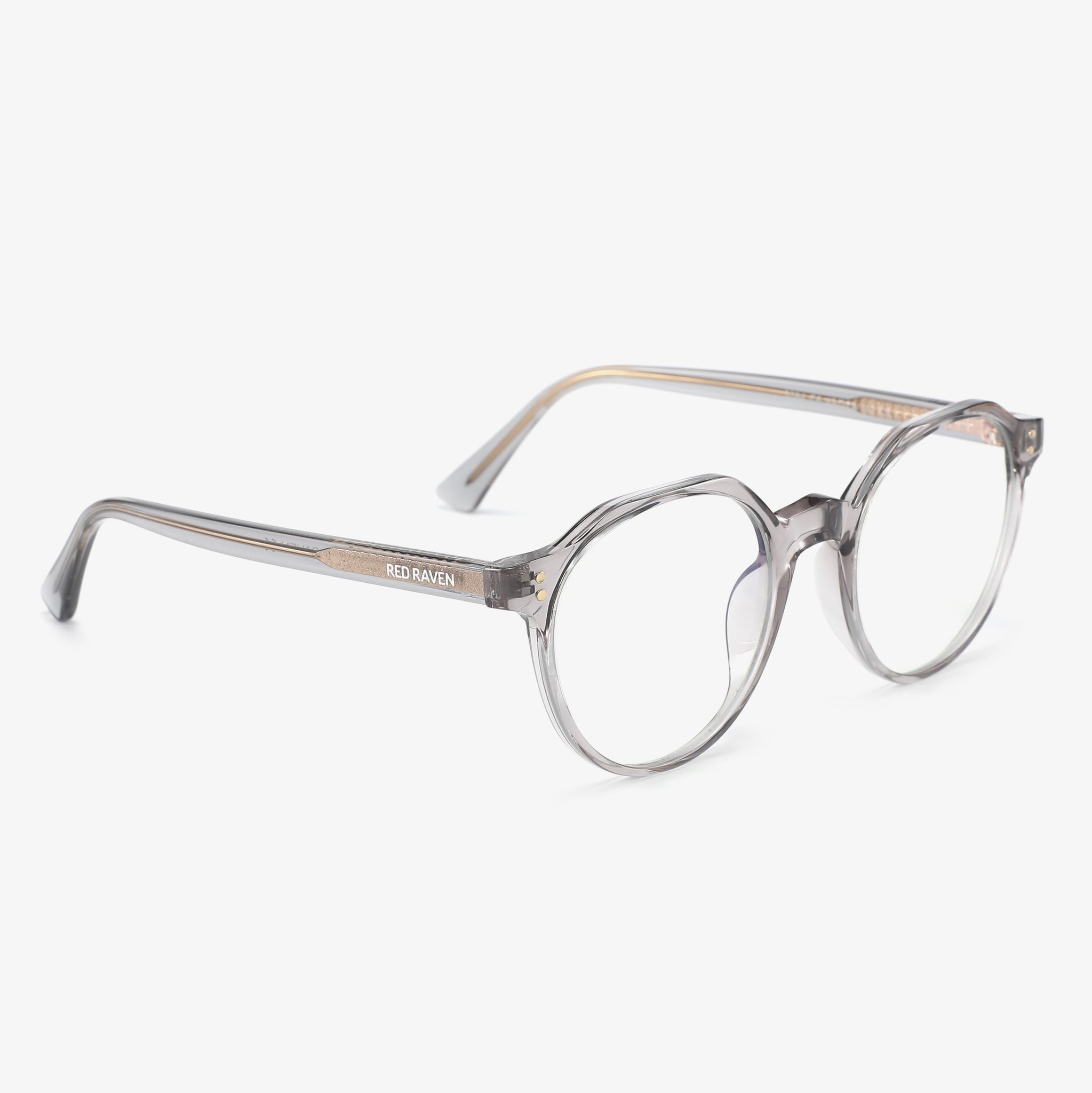 Men's Eyeglasses Red Raven