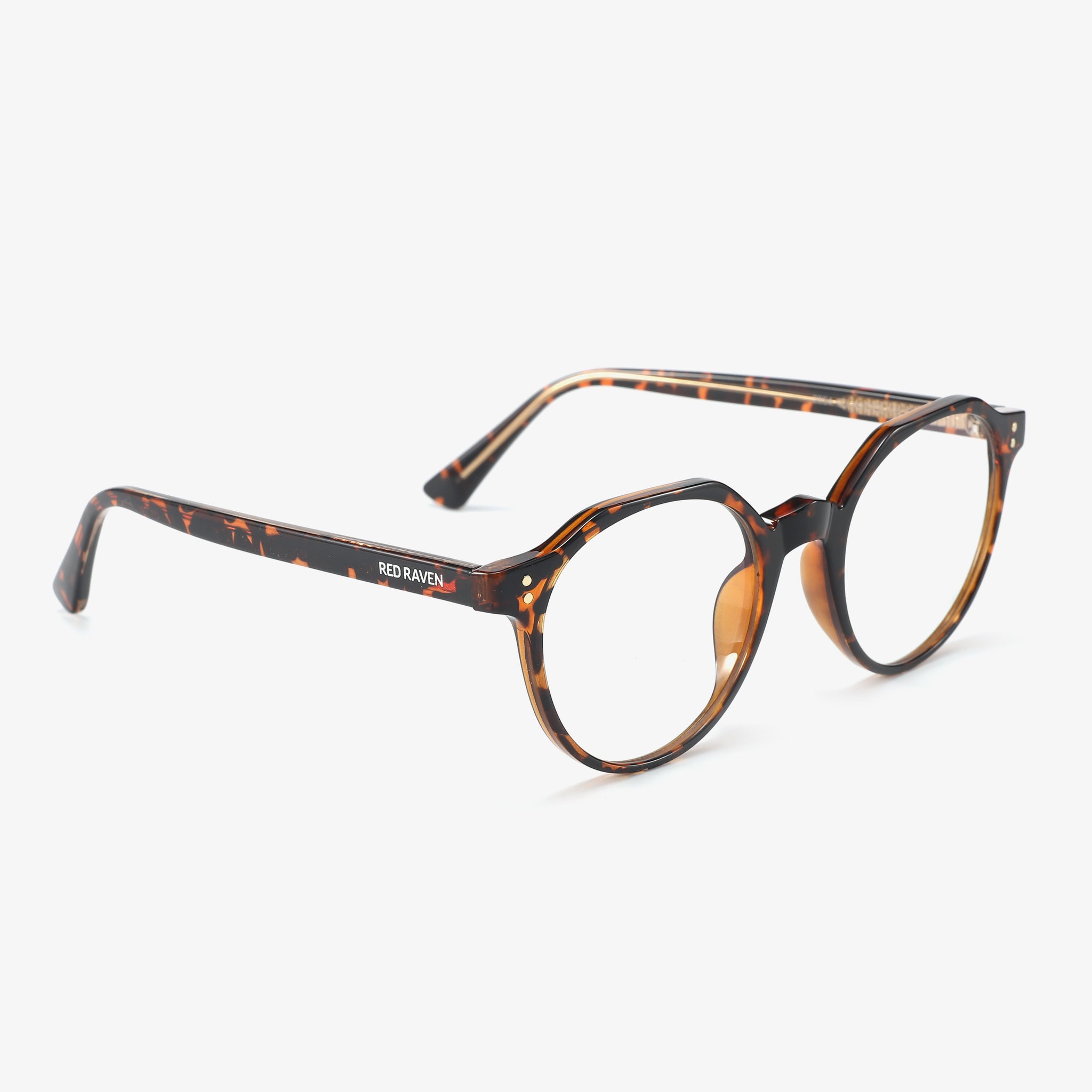 Men's Eyeglasses Red Raven
