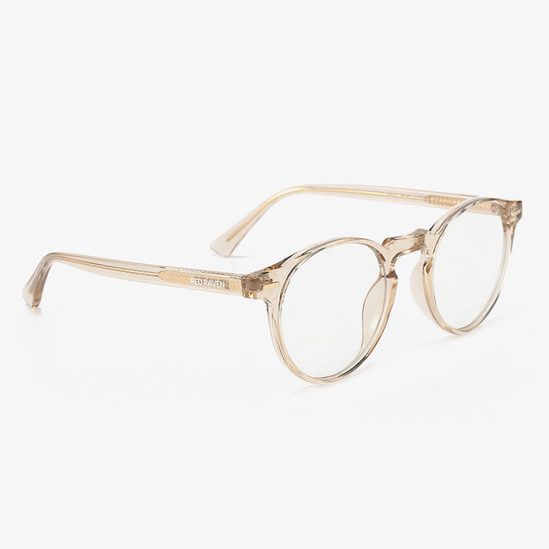 Men's Eyeglasses Red Raven Beige
