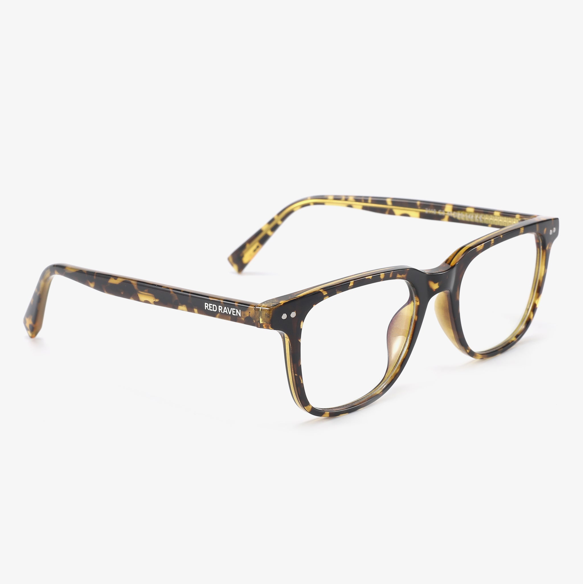 Men's Eyeglasses Red Raven