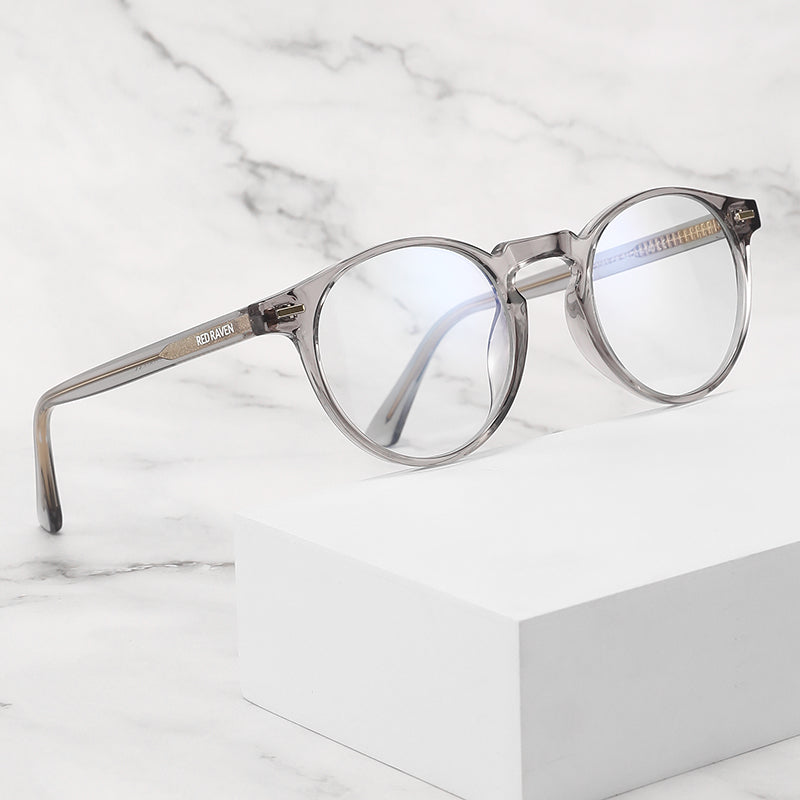 Men's Eyeglasses Red Raven