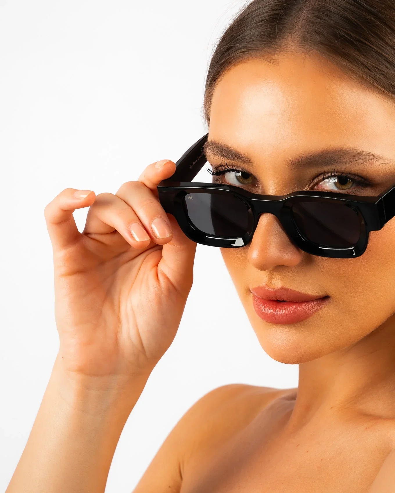 Men's Sunglasses Red Raven Black