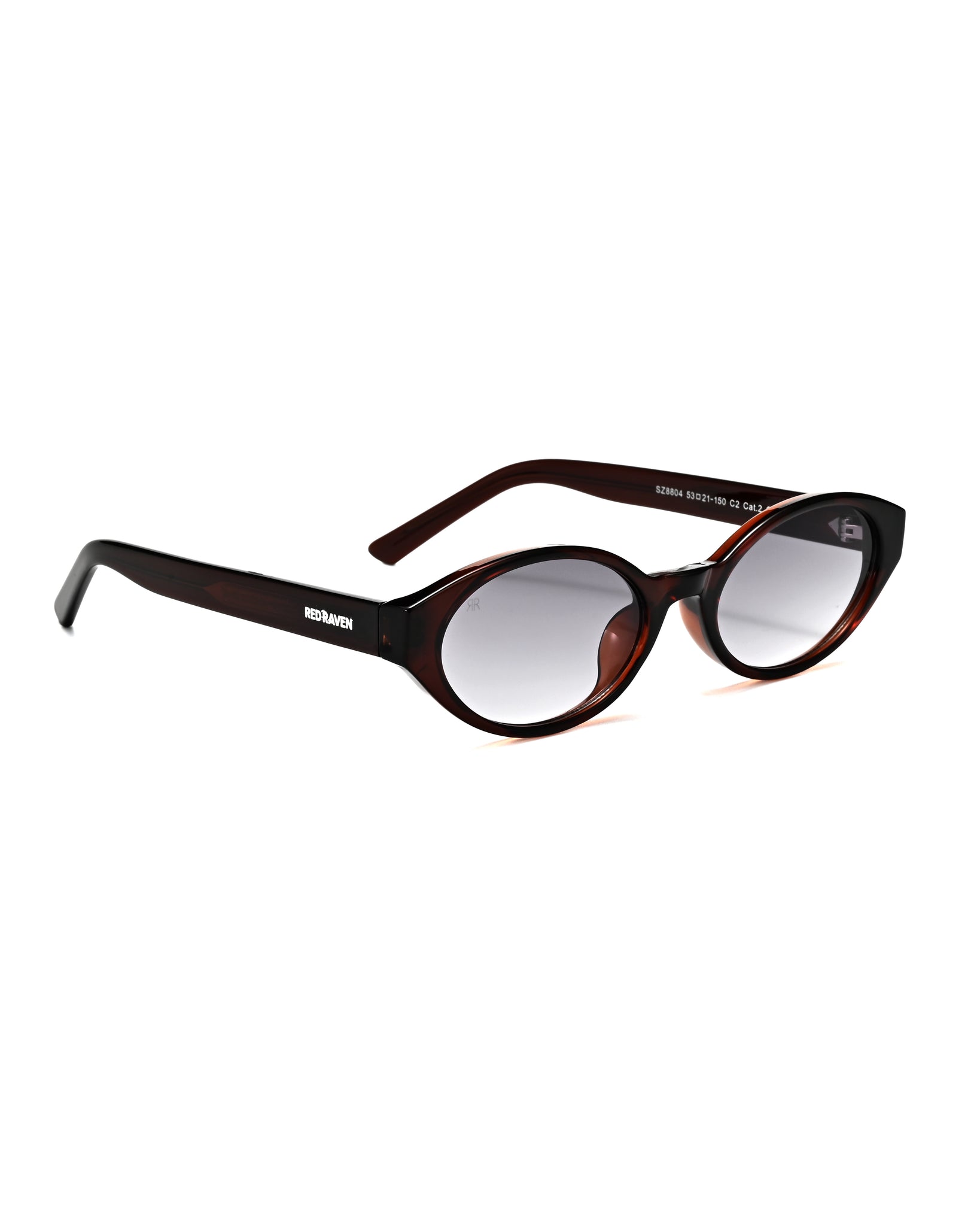 Men's Sunglasses Red Raven Brown