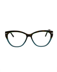 OPTICAL #005 TORTOISE TEAL