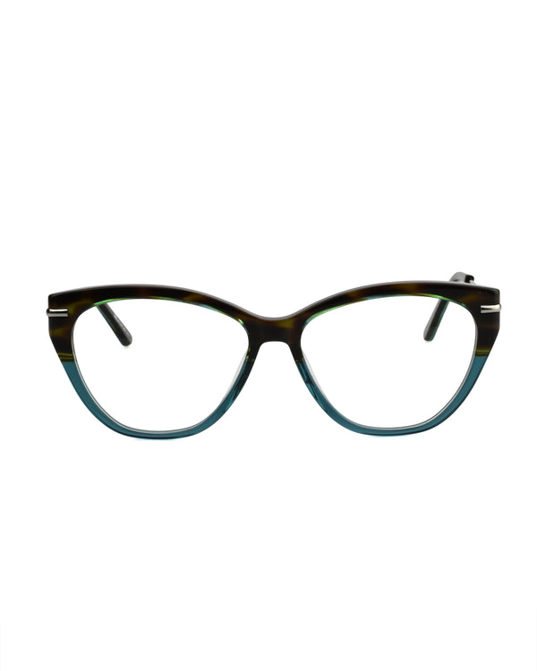 OPTICAL #005 TORTOISE TEAL