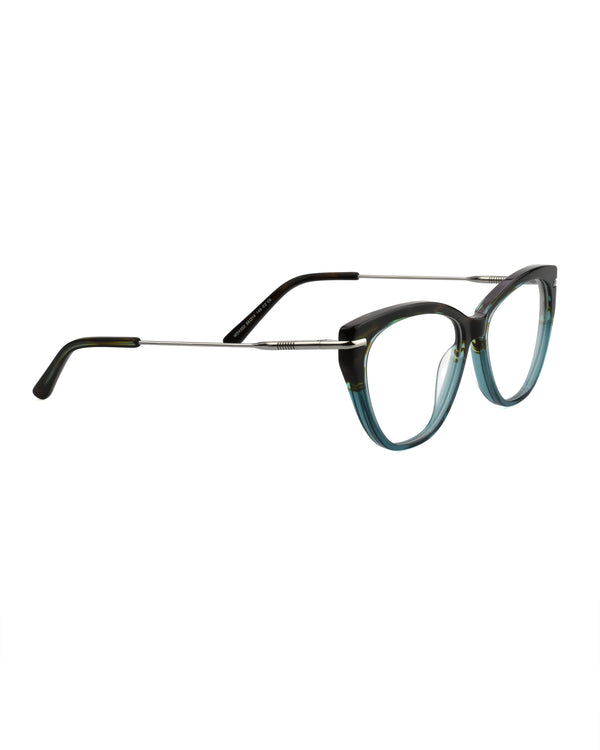 OPTICAL #005 TORTOISE TEAL