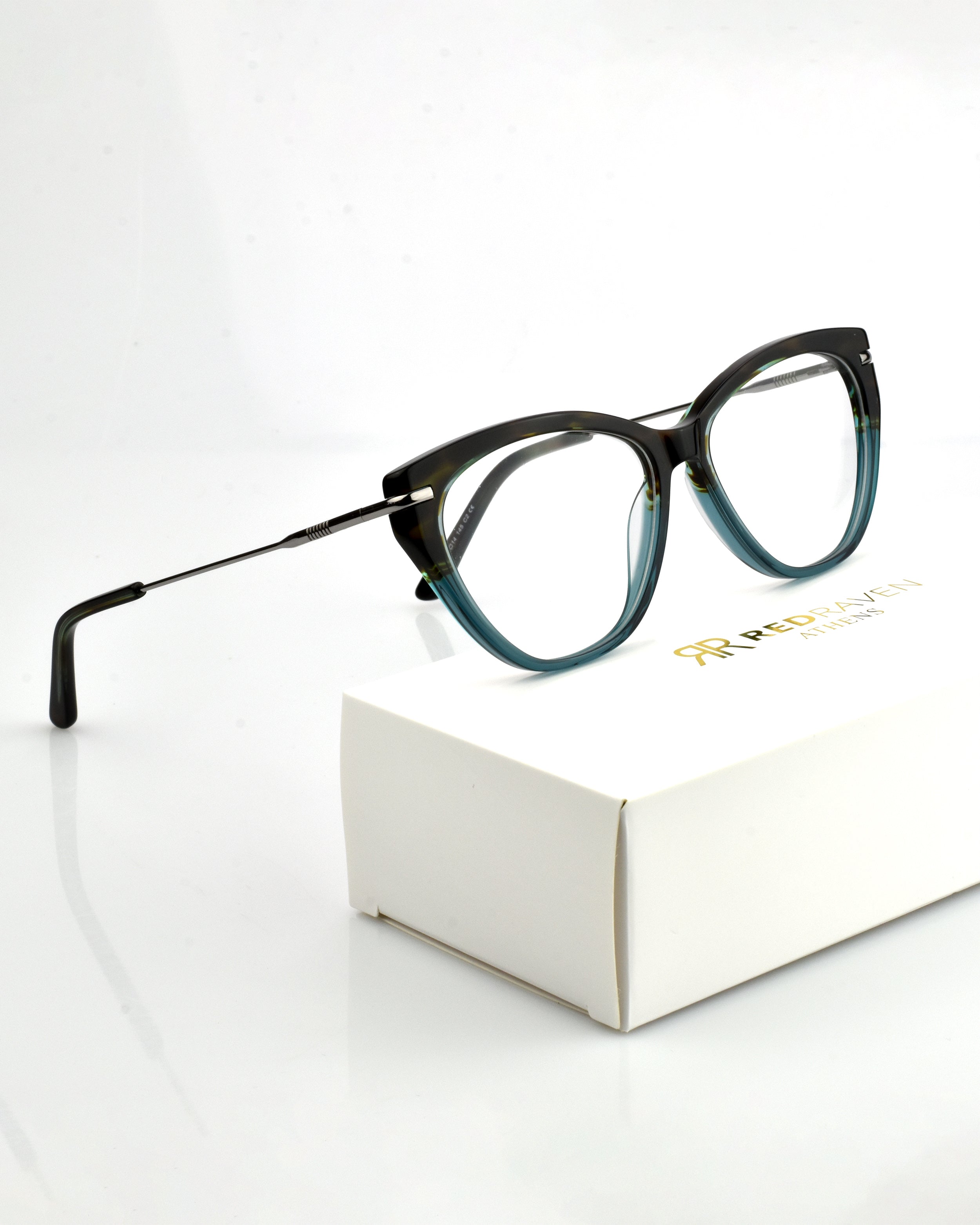 OPTICAL #005 TORTOISE TEAL