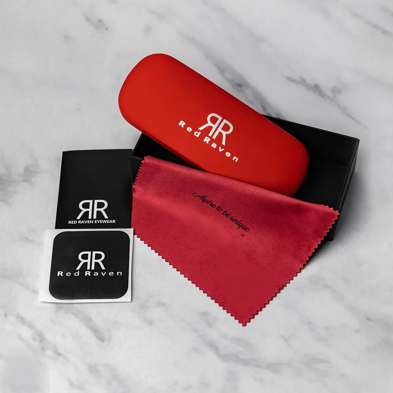 Men's Sunglasses Red Raven