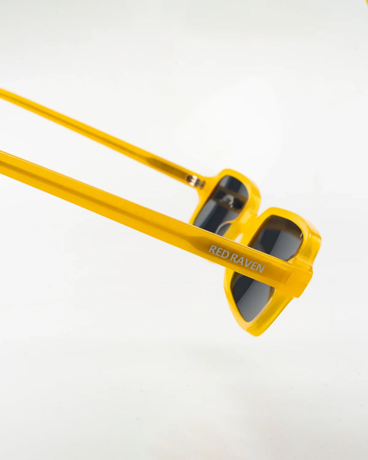 Men's Sunglasses Red Raven Yellow