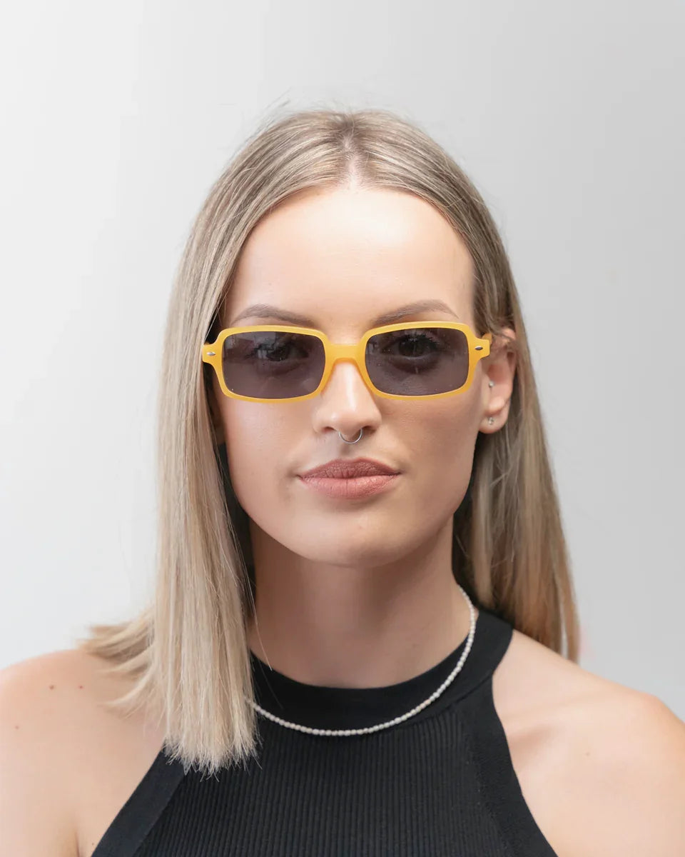 Men's Sunglasses Red Raven Yellow