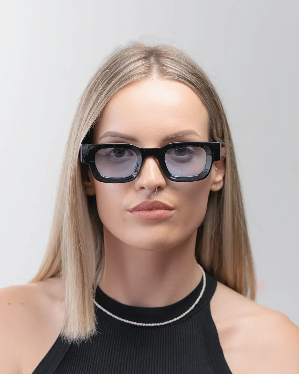 Men's Sunglasses Red Raven Black