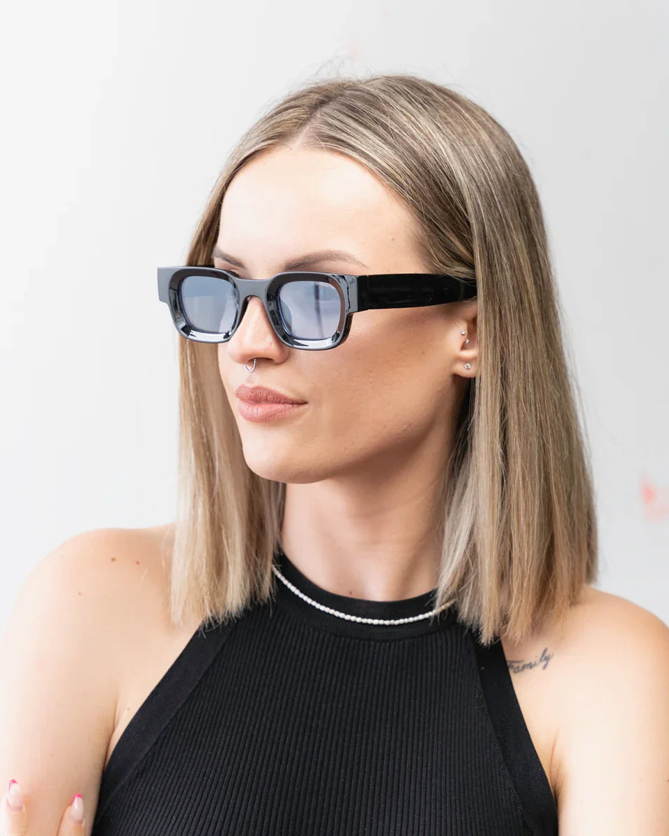 Men's Sunglasses Red Raven Black