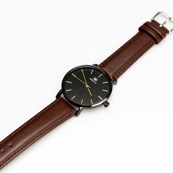 ALPHA NOBILE BROWN LEATHER - Red Raven