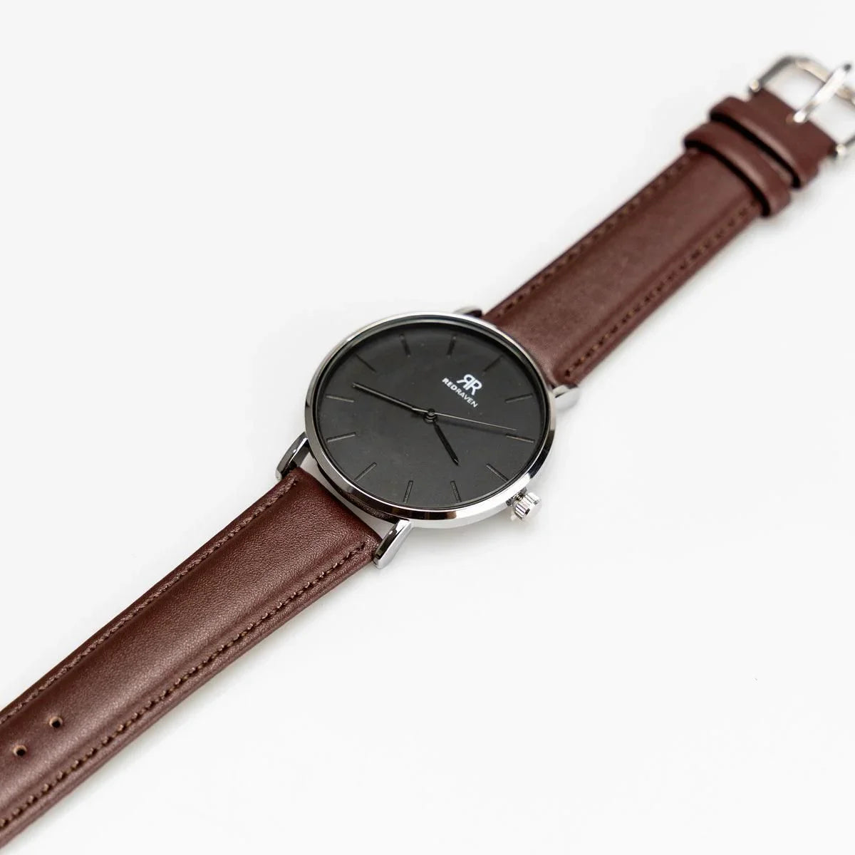ALPHA NERO BROWN LEATHER