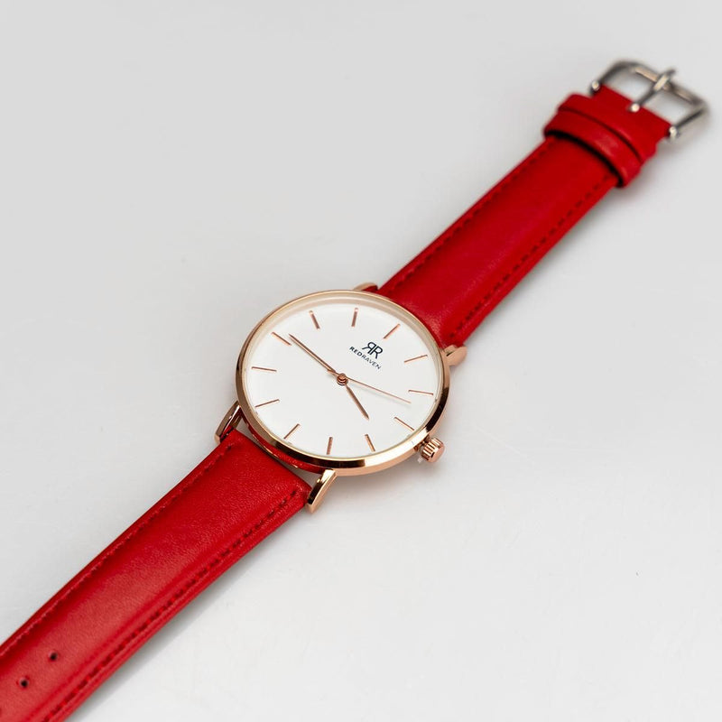 ALPHA LUXUS RED LEATHER