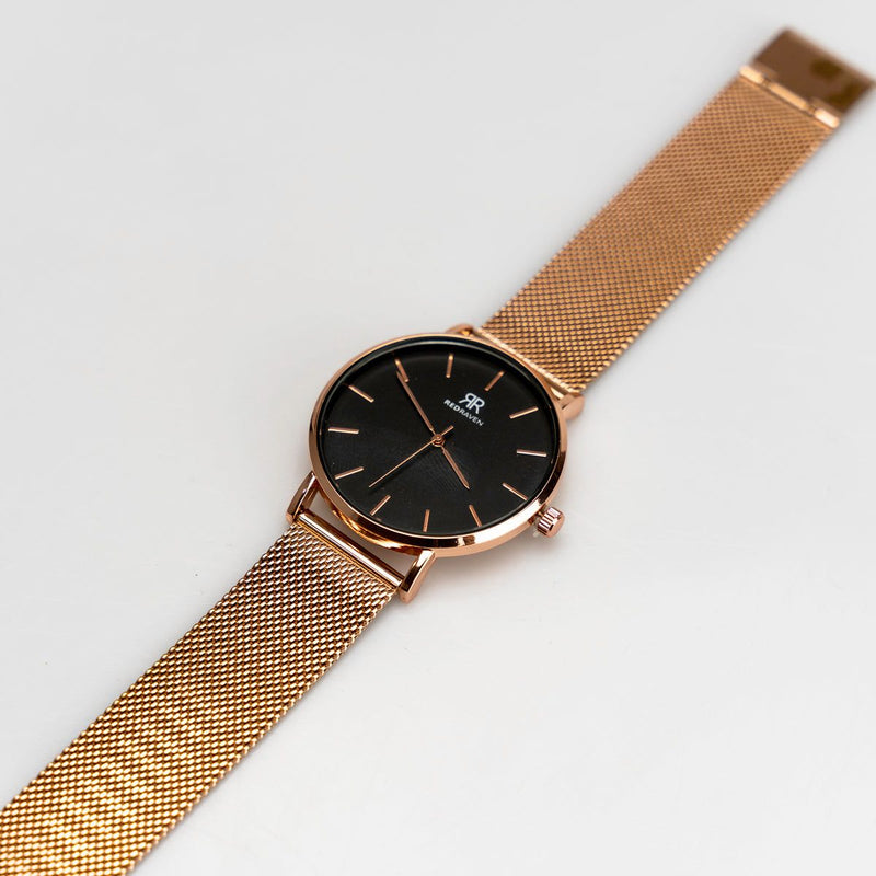 APOLLO BLACK METALLIC ROSEGOLD - Red Raven