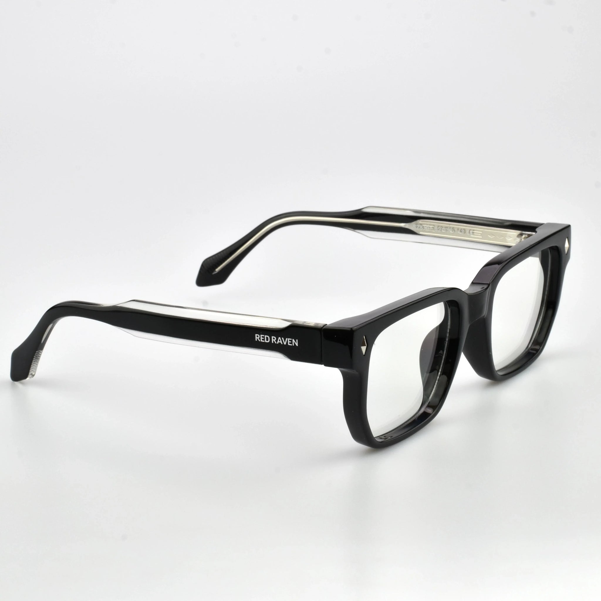 Men's Eyeglasses Red Raven