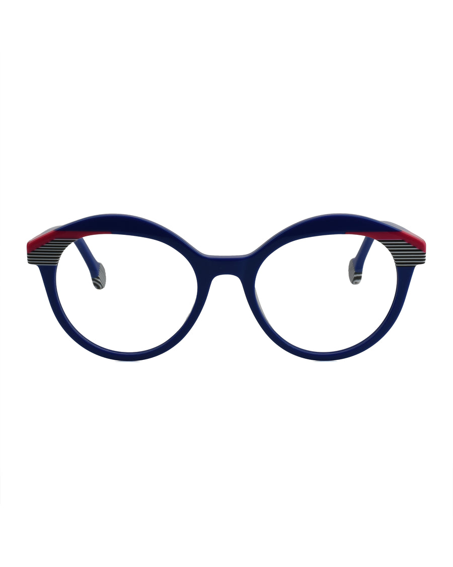 OPTICAL #004 BLU NAVY ROSA
