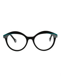 OPTICAL #004 BLACK GREEN