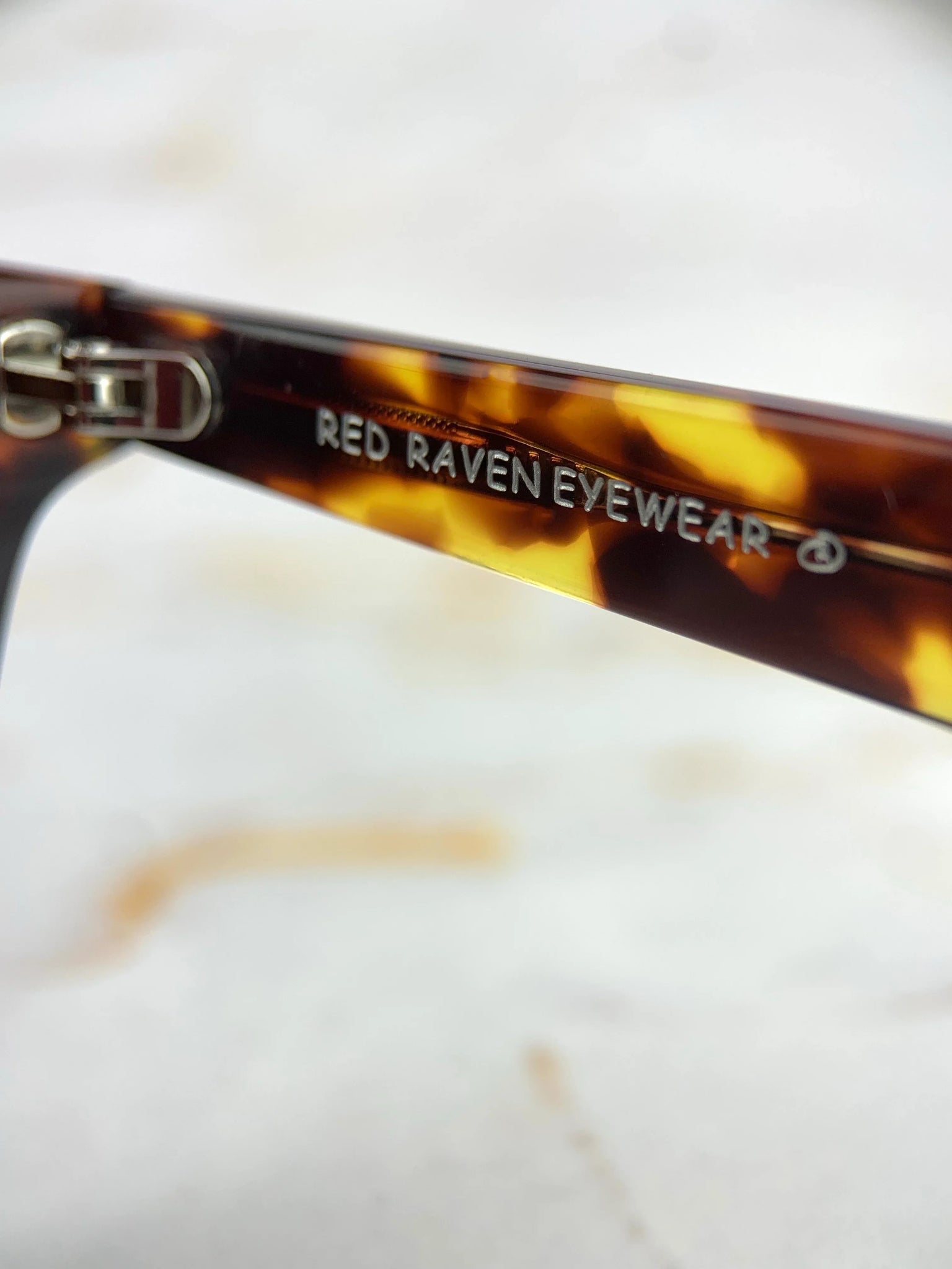 Men's Sunglasses Red Raven Brown