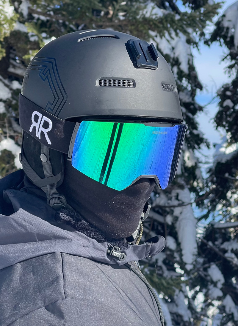 MASCHERA DA NEVE #B NERO SMERALDO