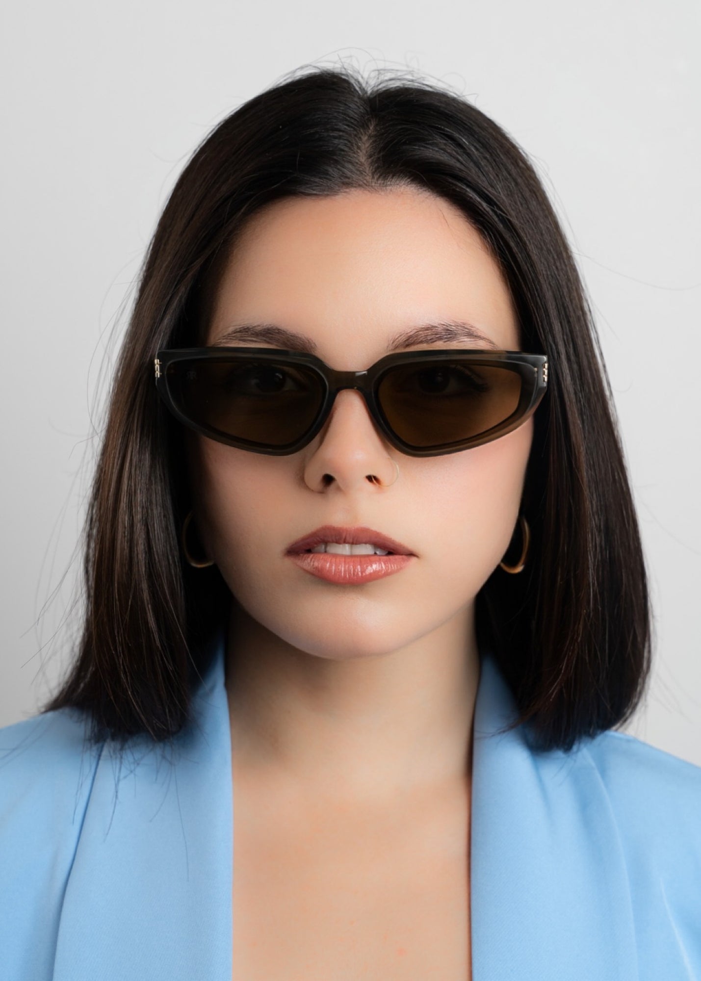 Men's Sunglasses Red Raven Green